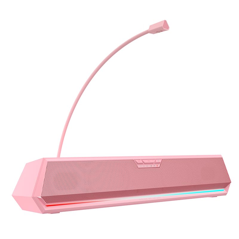 EDIFIER Hecate Gaming Speaker G1500BAR 5W Output Virtual Surround Gaming Speaker Bluetooth with RGB Light Pink Japanese Distributor 7.1 USB-A рожевий
EDIFIER Hecate Gaming Speaker G1500BAR 5W Output Virtual Surround Gaming Speaker Bluetooth with RGB Light Pink Japanese Distributor 7.1 USB-A рожевий