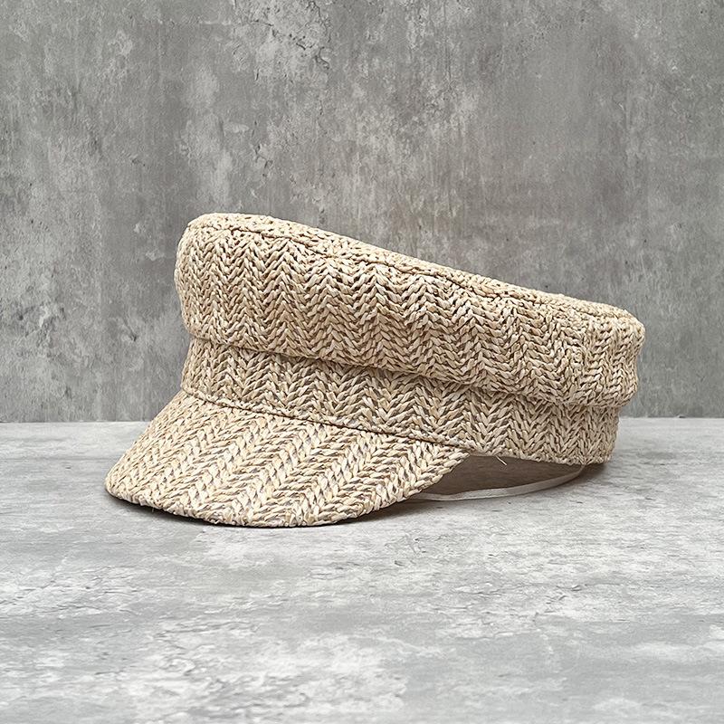 Spring And Summer British Straw Hat Versatile Sunscreen Cap Sun Hat Men S And Women S Summer Light Luxury Newsboy Hat l60cm (can be adjusted smaller with drawstring)
Spring And Summer British Straw Hat Versatile Sunscreen Cap Sun Hat Men S And Women S Summer Light Luxury Newsboy Hat l60cm (can be adjusted smaller with drawstring)