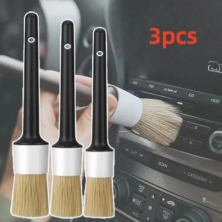 3PCS Car Exterior Interior Detail Brush Bristle Brushes for Car Cleaning Auto Detail Tools Dashboard Cleaning Soft Brush Tools
3PCS Car Exterior Interior Detail Brush Bristle Brushes for Car Cleaning Auto Detail Tools Dashboard Cleaning Soft Brush Tools