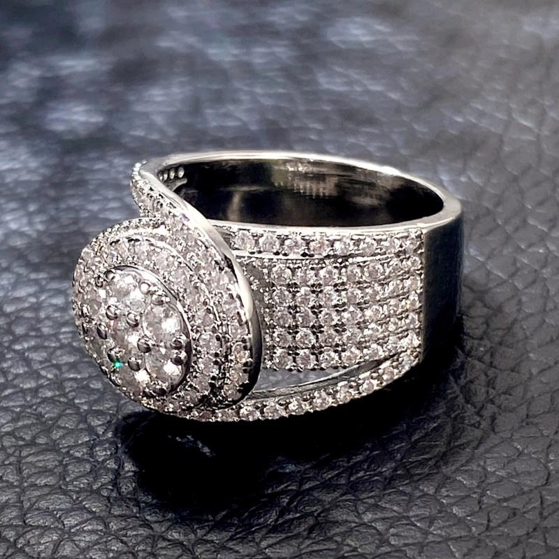 Huitan Gorgeous Wedding Engagement Rings for Women Modern Fashion Design Sparkling Cubic Zirconia Female Rings Party New Zircon 6
Huitan Gorgeous Wedding Engagement Rings for Women Modern Fashion Design Sparkling Cubic Zirconia Female Rings Party New Zircon 6