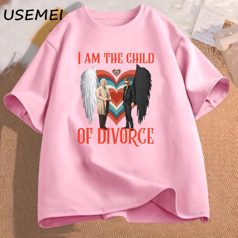Good Omens I Am A Child of Divorce Tshirts Aziracrow Divorce Movie T Shirt Antiquarian and Unusual Books Tshirts Cotton Tops S
Good Omens I Am A Child of Divorce Tshirts Aziracrow Divorce Movie T Shirt Antiquarian and Unusual Books Tshirts Cotton Tops S