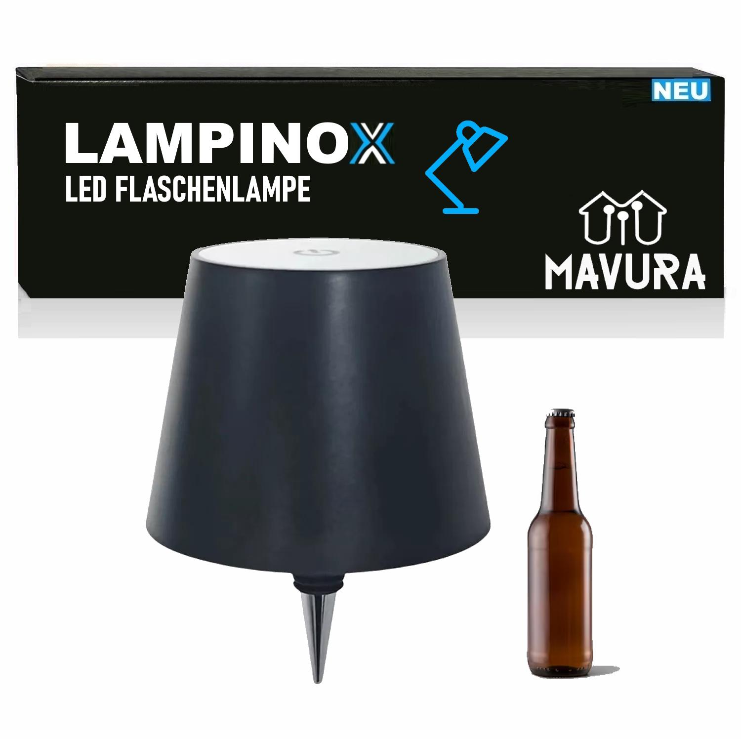 LAMPINOX LED Насадка на пляшку Настільна лампа Світильник для пляшки Декоративне світло Диммер
LAMPINOX LED Насадка на пляшку Настільна лампа Світильник для пляшки Декоративне світло Диммер