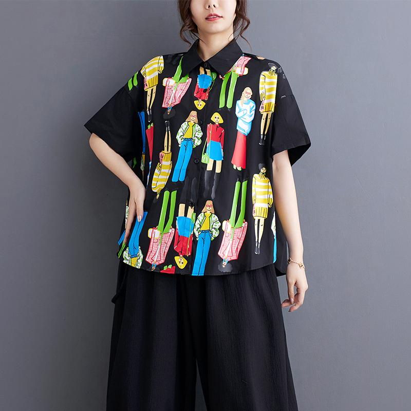 DIMANAF 2024 Плюс Размер Новая Летняя Стильная Блузка Винтаж Ретро Дизайн С Коротким Рукавом Принт Повседневная Рубашка Женская Свободная Рубашка Рубашка С Принтом One Size чёрный
DIMANAF 2024 Плюс Размер Новая Летняя Стильная Блузка Винтаж Ретро Дизайн С Коротким Рукавом Принт Повседневная Рубашка Женская Свободная Рубашка Рубашка С Принтом One Size чёрный