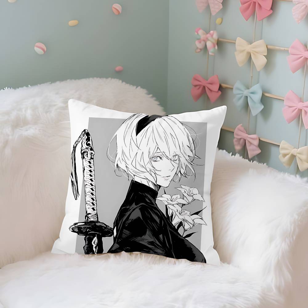 NNieR Automata 2B Case Plush Fabric Soft Pillowcase Double Sided Print Cushion Cover Household Gifts 40x40CM(16x16in)
NNieR Automata 2B Case Plush Fabric Soft Pillowcase Double Sided Print Cushion Cover Household Gifts 40x40CM(16x16in)