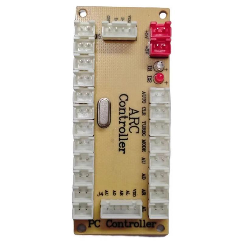 Аркадний USB-енкодер з нульовою затримкою, контролерна панель з друкованою платою для аркадного джойстика, для DIY, для ТВ-бокс плеєра, для аркадної гри
Аркадний USB-енкодер з нульовою затримкою, контролерна панель з друкованою платою для аркадного джойстика, для DIY, для ТВ-бокс плеєра, для аркадної гри