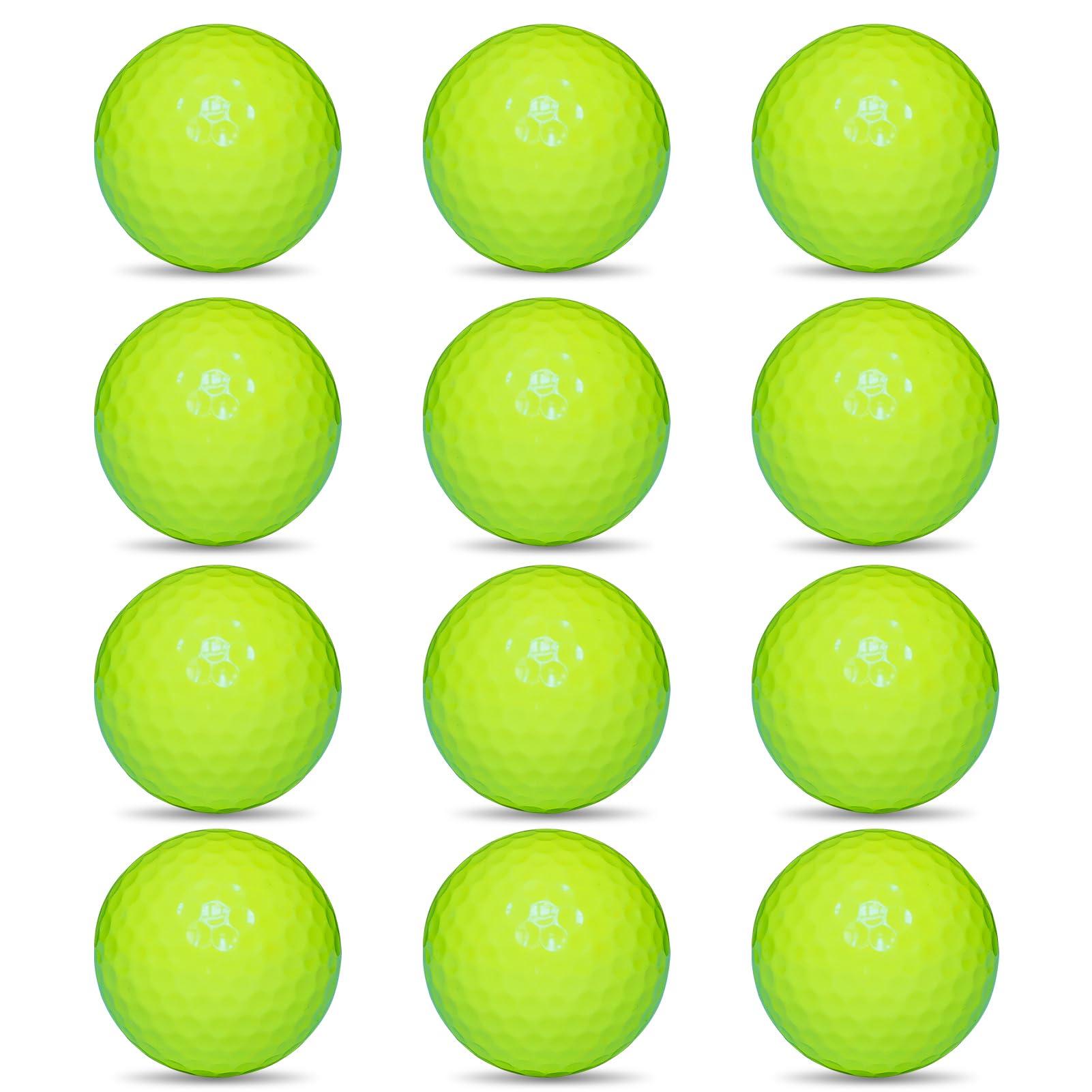 znlaku Golf Ball Green Golf Ball Combined Distance & Spin Control Performance Golf Ball 1 Dozen (12 Balls)
znlaku Golf Ball Green Golf Ball Combined Distance & Spin Control Performance Golf Ball 1 Dozen (12 Balls)