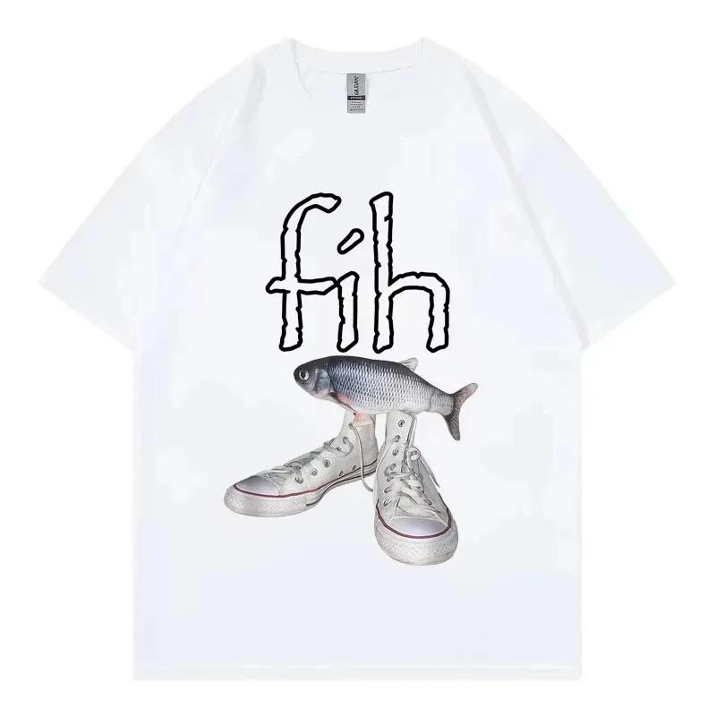 Funny New Style Hot Sale Fih Shoes Graphic T Shirts Misspelled Fish Meme Tshirts Unisex Women Casual Fashion Short Sleeve Tshirt 4XL
Funny New Style Hot Sale Fih Shoes Graphic T Shirts Misspelled Fish Meme Tshirts Unisex Women Casual Fashion Short Sleeve Tshirt 4XL