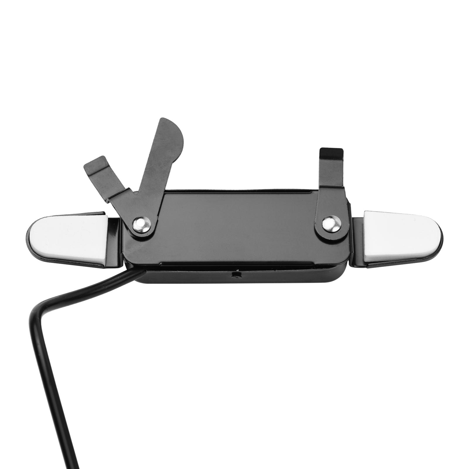 Acoustic Guitar Pickup Clip-on Guitar Pick Up Transducer Instrument Pick-up with 1/4 Inch Connector
Acoustic Guitar Pickup Clip-on Guitar Pick Up Transducer Instrument Pick-up with 1/4 Inch Connector