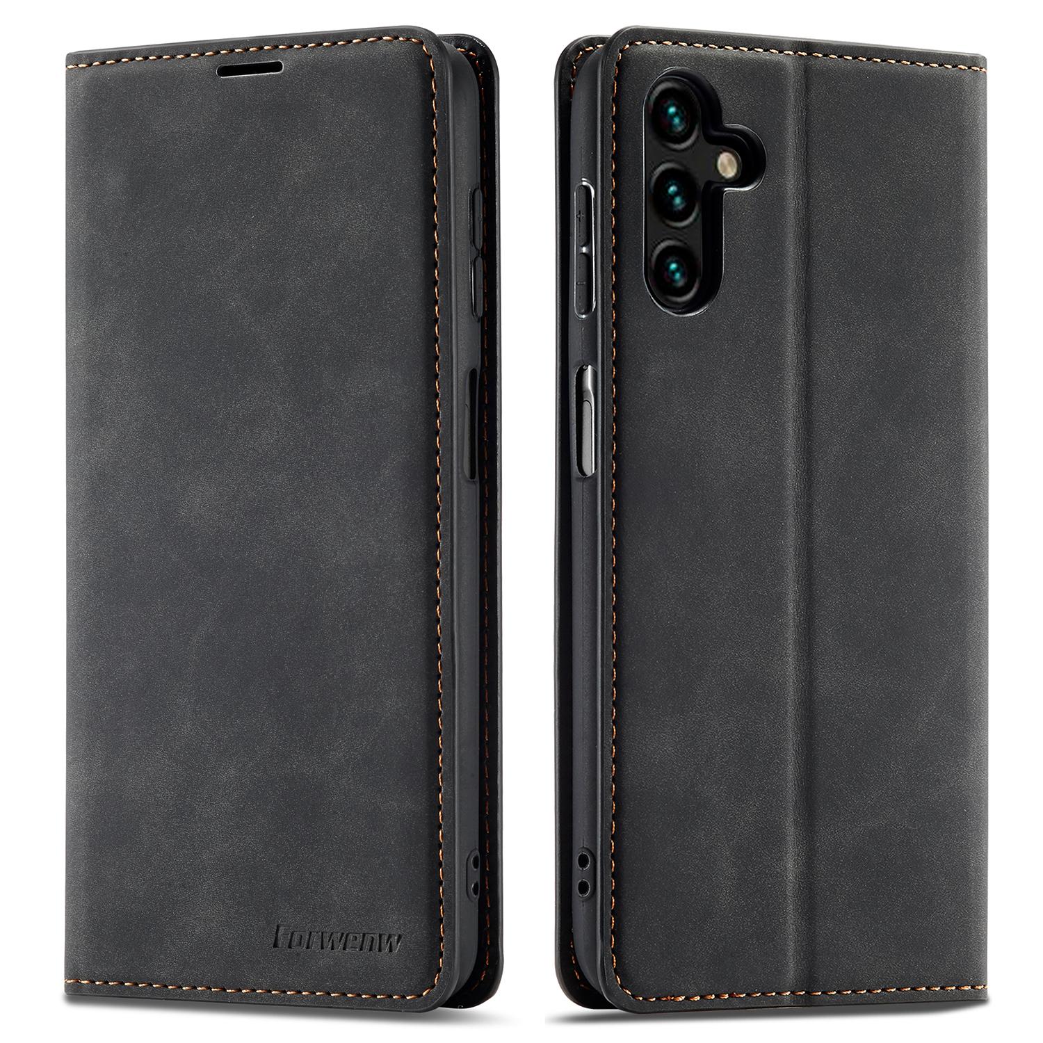 FORWENW Fantasy Series for Samsung Galaxy S24 Magnetic Case Skin-touch Stand Phone Cover Black
FORWENW Fantasy Series for Samsung Galaxy S24 Magnetic Case Skin-touch Stand Phone Cover Black