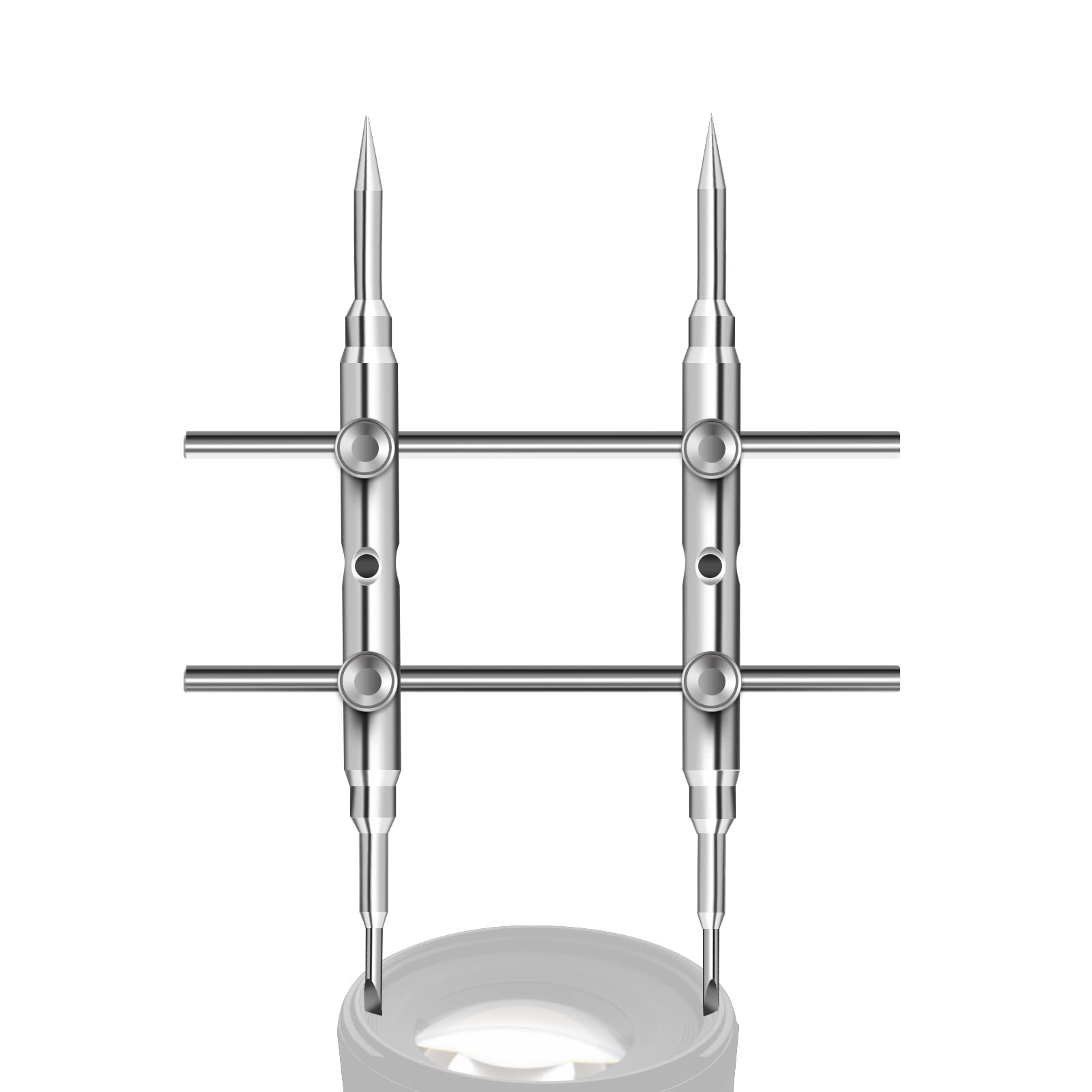 NEEWER Stainless Steel Lens Spanner Professional Repair Opening Double Sided Pointed Flat Tip Lens Removal Tool with 4 Screws for DSLR Camera
NEEWER Stainless Steel Lens Spanner Professional Repair Opening Double Sided Pointed Flat Tip Lens Removal Tool with 4 Screws for DSLR Camera
