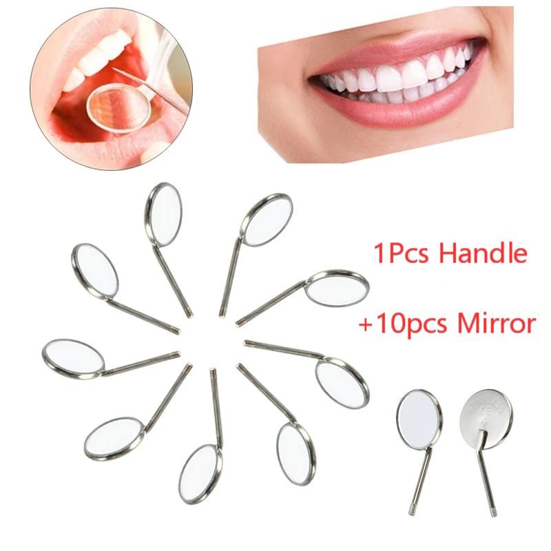 1Set Dental Mouth Mirror with Handle Stainless Steel Oral Reflector Eyelash Extension Applying Tools 2 Sizes 1 Set
1Set Dental Mouth Mirror with Handle Stainless Steel Oral Reflector Eyelash Extension Applying Tools 2 Sizes 1 Set