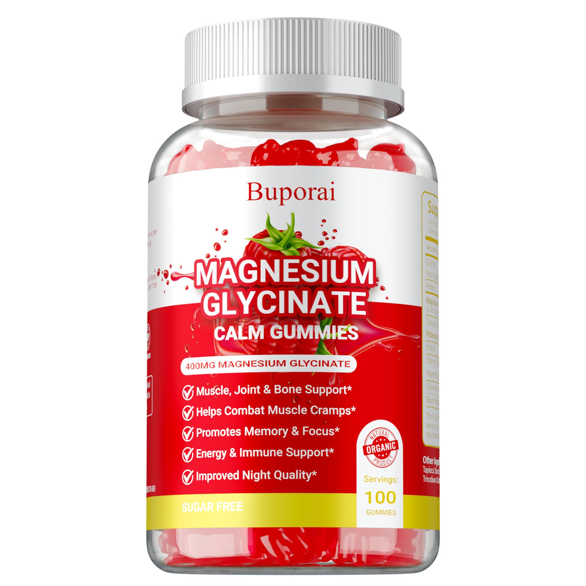 Magnesium glycine gummies, highly absorbable, help relax muscles, strengthen bones, maintain heart health, suitable for adults. 100
Magnesium glycine gummies, highly absorbable, help relax muscles, strengthen bones, maintain heart health, suitable for adults. 100