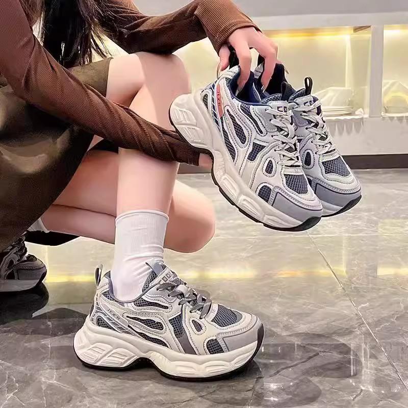 Popular dad shoes women s 2025 spring and summer new shock-absorbing platform fashion versatile women s casual sports shoes women 35 серый
Popular dad shoes women s 2025 spring and summer new shock-absorbing platform fashion versatile women s casual sports shoes women 35 серый