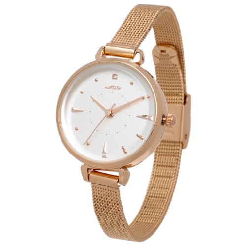 Fieldwork Women s Analog Watch with Stainless Steel Strap, 5 ATM Water Resistance, Energy Saving, Silver and Pink Gold WP Ripple (JN025-3)
Fieldwork Women s Analog Watch with Stainless Steel Strap, 5 ATM Water Resistance, Energy Saving, Silver and Pink Gold WP Ripple (JN025-3)