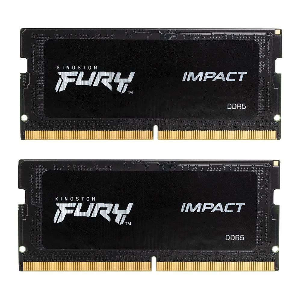 Kingston Technology Пам ять для ноутбуків Kingston FURY DDR5 16 ГБ x 2 Kingston FURY Impact CL38 SODIMM Довічна гарантія 4800 МТ/с 1,1 В KF548S38IBK2-32
Kingston Technology Пам ять для ноутбуків Kingston FURY DDR5 16 ГБ x 2 Kingston FURY Impact CL38 SODIMM Довічна гарантія 4800 МТ/с 1,1 В KF548S38IBK2-32