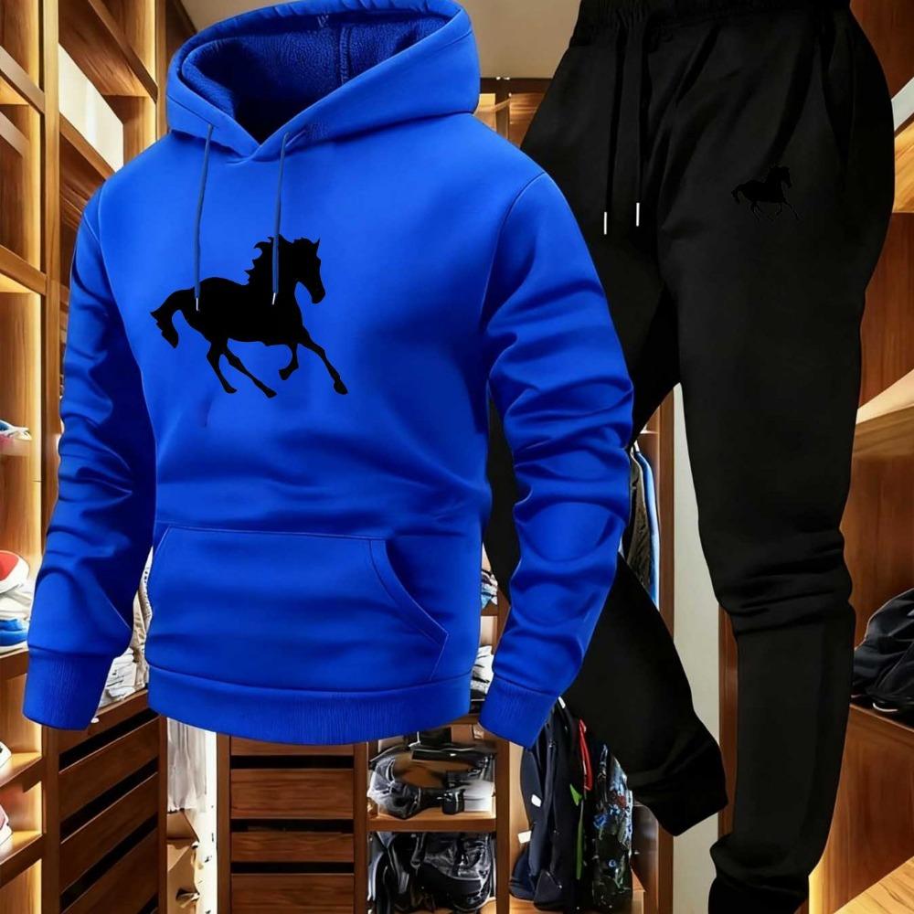 Men s Riding Pattern Hooded Sweatshirt and Jogging Pants, Comfortable and Warm, Printed Design, Loose Hooded Sweatshirt Set XXL
Men s Riding Pattern Hooded Sweatshirt and Jogging Pants, Comfortable and Warm, Printed Design, Loose Hooded Sweatshirt Set XXL
