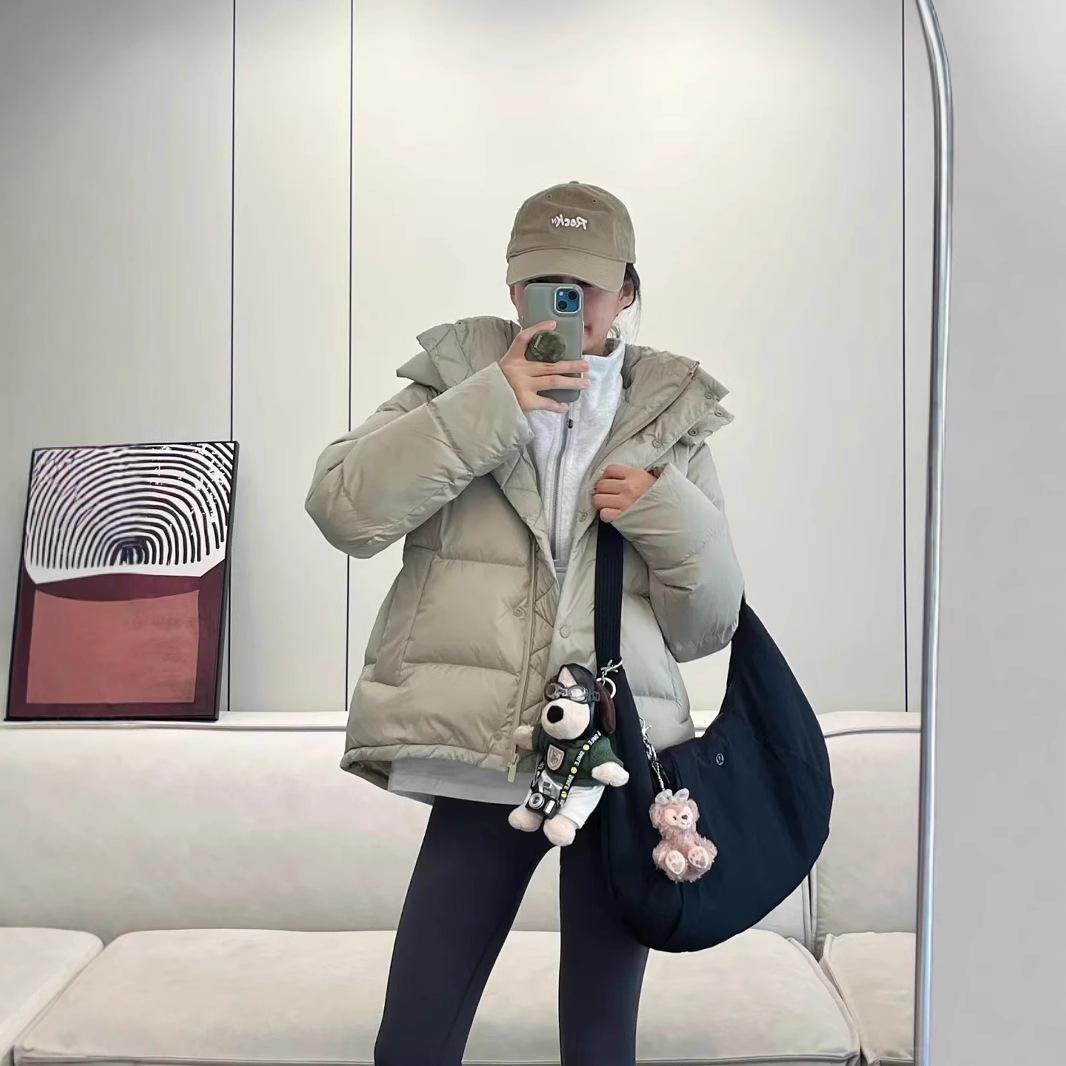 Hooded White Duck Down Padded Jacket - Winter/Autumn Fitness & Yoga Wear, Detachable, Loose Fit Size 10 (140-160 lbs)
Hooded White Duck Down Padded Jacket - Winter/Autumn Fitness & Yoga Wear, Detachable, Loose Fit Size 10 (140-160 lbs)