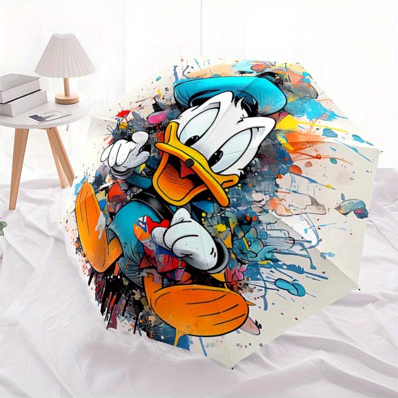 1pc Donald Duck Art Cartoon Umbrella, Portable 3-Fold Compact Umbrella, Suitable for Camping, Hiking and Travel, Ideal Easter Birthday Gift
1pc Donald Duck Art Cartoon Umbrella, Portable 3-Fold Compact Umbrella, Suitable for Camping, Hiking and Travel, Ideal Easter Birthday Gift