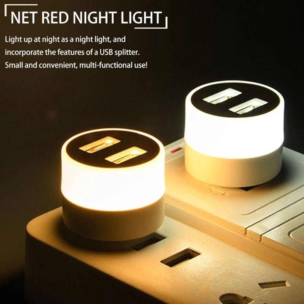 Night Light Reading Light LED Eye Protection Mobile Power Charging with USB Ports USB Plug Lamp
Night Light Reading Light LED Eye Protection Mobile Power Charging with USB Ports USB Plug Lamp