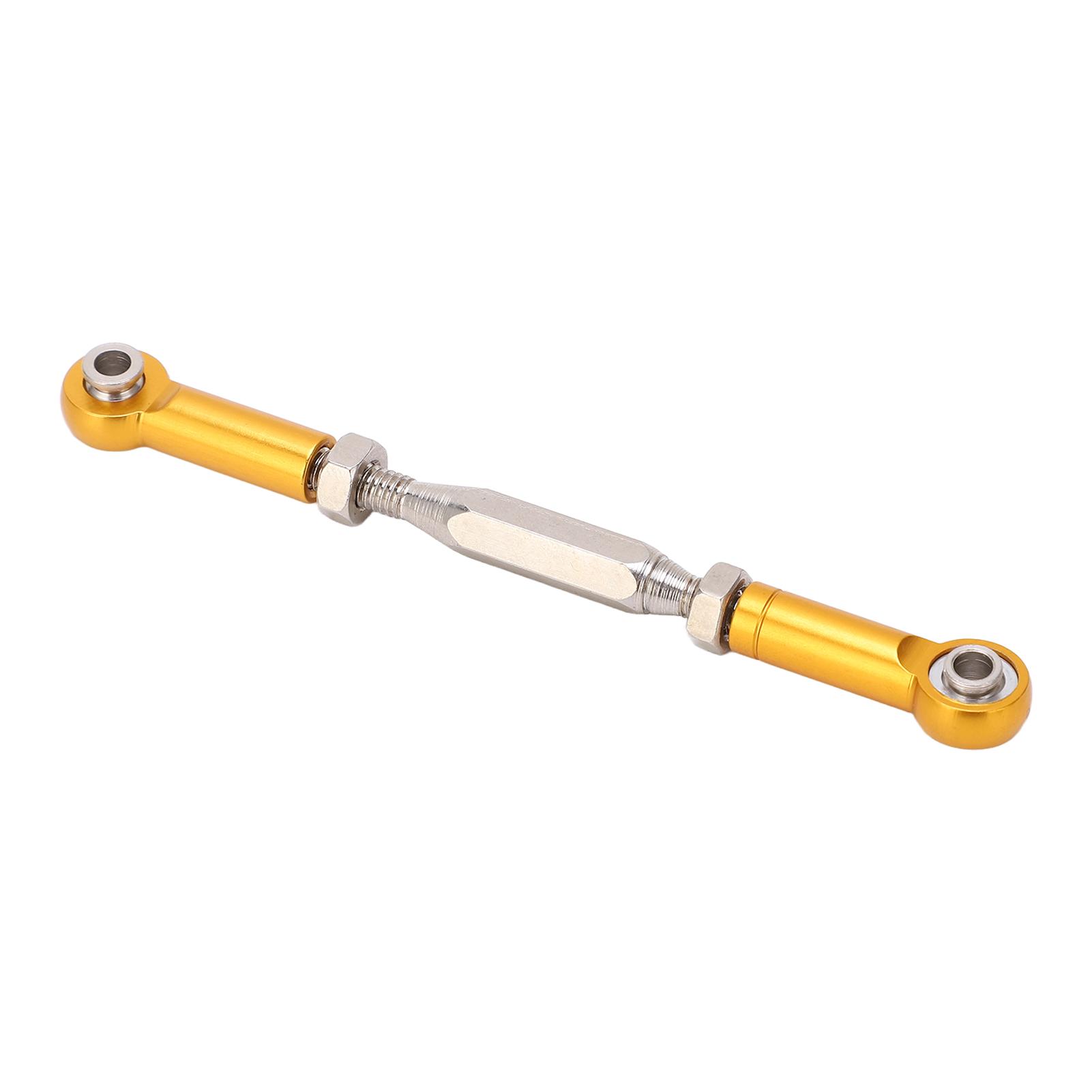 Adjustable RC Servo Link Pull Rod Metal Steering Tie Rod for JLB 110 RC Truck CarsGold
Adjustable RC Servo Link Pull Rod Metal Steering Tie Rod for JLB 110 RC Truck CarsGold