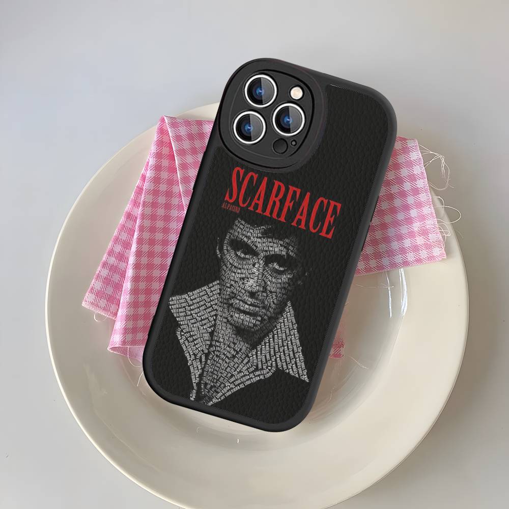 Classic Tonny Montanas Scarface Leather Phone Case For IPhone 16 15 14 Pro Max Plus 13 12 11 Silicone Cover iPhone 15
Classic Tonny Montanas Scarface Leather Phone Case For IPhone 16 15 14 Pro Max Plus 13 12 11 Silicone Cover iPhone 15