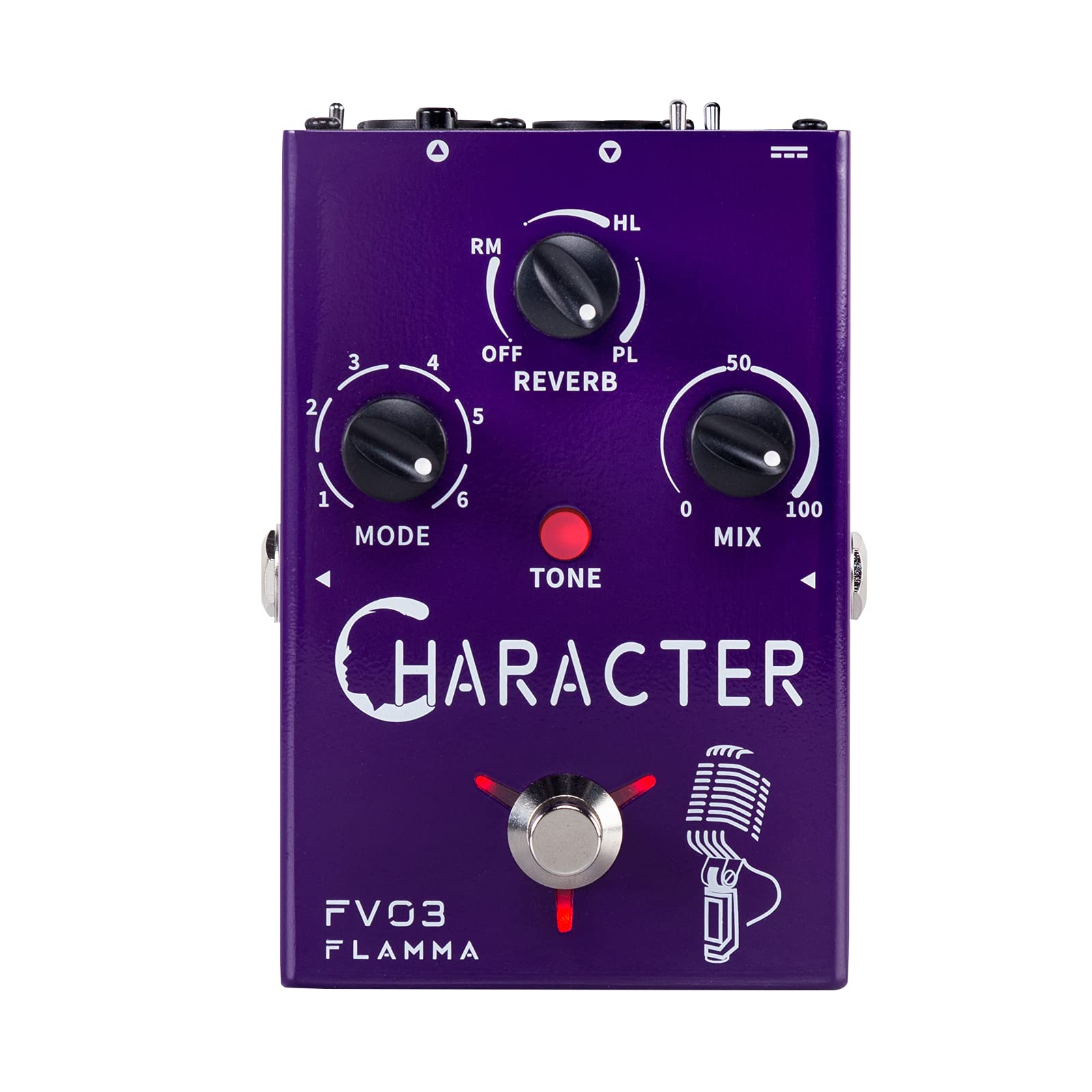 FLAMMA FV03 Vocal Effect Pedal Delay with Reverb Effect Polishing Up Vocal Guitar Input Optional Guitar with Reverb Effect
FLAMMA FV03 Vocal Effect Pedal Delay with Reverb Effect Polishing Up Vocal Guitar Input Optional Guitar with Reverb Effect