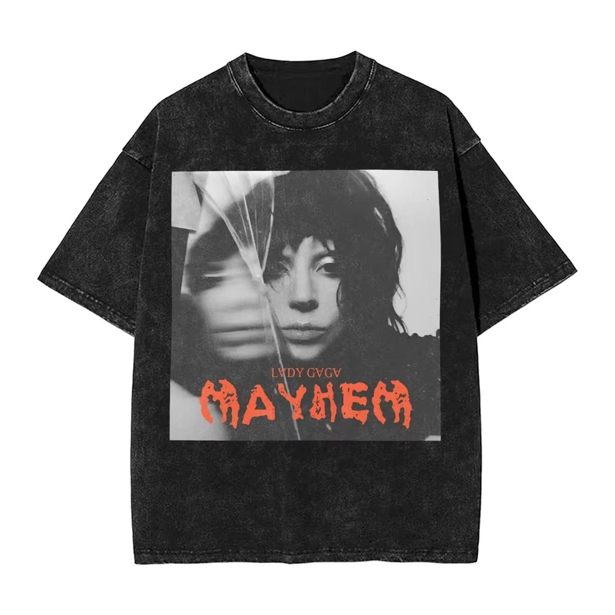 Singer Lady Gaga Vintage Washed Tee Mayhem Hip Hop Retro Vintage High Street Streetwear Sleeve Print Mens Women Tops Harajuku S
Singer Lady Gaga Vintage Washed Tee Mayhem Hip Hop Retro Vintage High Street Streetwear Sleeve Print Mens Women Tops Harajuku S