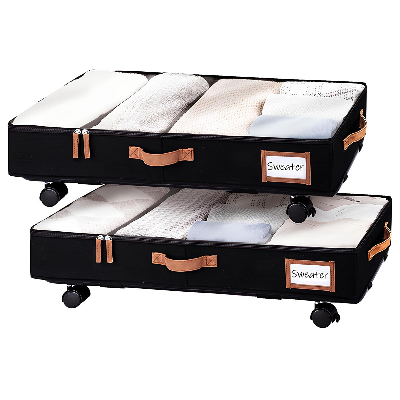 KUMORIJP Under-Bed Storage Box with Casters, Drawers, Storage Case, Space-Saving, Under-Sofa Storage, Thick Fabric, Foldable, Futon Storage Bag, Beddi
KUMORIJP Under-Bed Storage Box with Casters, Drawers, Storage Case, Space-Saving, Under-Sofa Storage, Thick Fabric, Foldable, Futon Storage Bag, Beddi