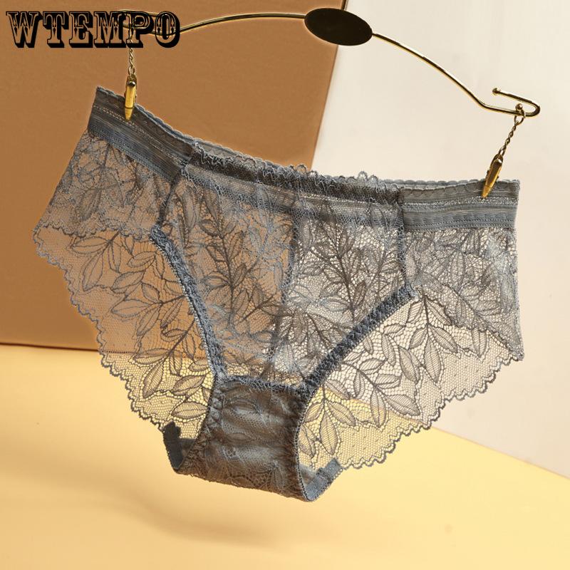 Transparent Lace Sexy Women s Underwear with No Trace Low Waist Breathable Triangle Pants for Women one size сапфіровий
Transparent Lace Sexy Women s Underwear with No Trace Low Waist Breathable Triangle Pants for Women one size сапфіровий