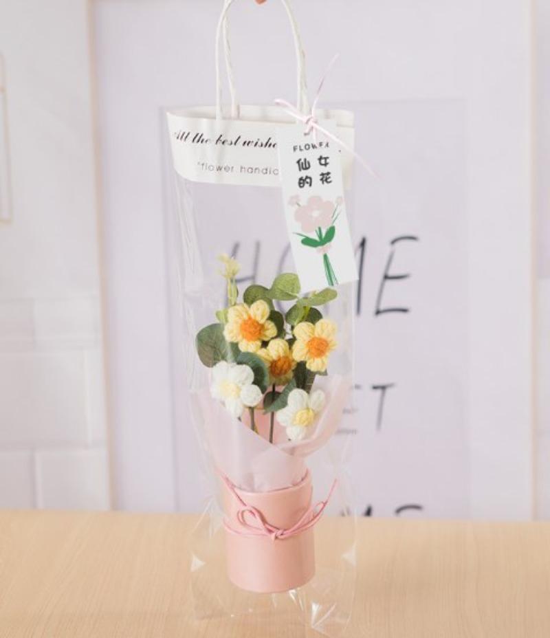 Knitted Rose Bouquet Crochet Handmade Gift for Christmas, Valentine’s Day, Living Room Decoration, Handheld Flower Arrangement 1PC жовтий
Knitted Rose Bouquet Crochet Handmade Gift for Christmas, Valentine’s Day, Living Room Decoration, Handheld Flower Arrangement 1PC жовтий
