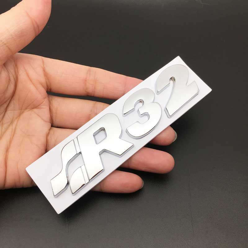Car 3D Metal R32 Logo Sticker For GOLF 4 Golf 5mk4 mk5 r32 Car Body Trunk Emblem Badge Decal Sticker Car Styling
Car 3D Metal R32 Logo Sticker For GOLF 4 Golf 5mk4 mk5 r32 Car Body Trunk Emblem Badge Decal Sticker Car Styling