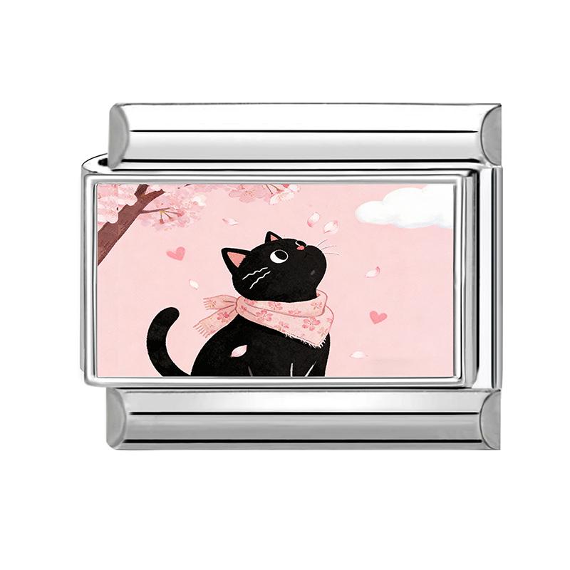 New Creative Design Funny Cats Sunflower Cake Moon Italian Charms Fit 9MM Stainless Steel Women Men Bracelet DIY Jewelry Gifts
New Creative Design Funny Cats Sunflower Cake Moon Italian Charms Fit 9MM Stainless Steel Women Men Bracelet DIY Jewelry Gifts