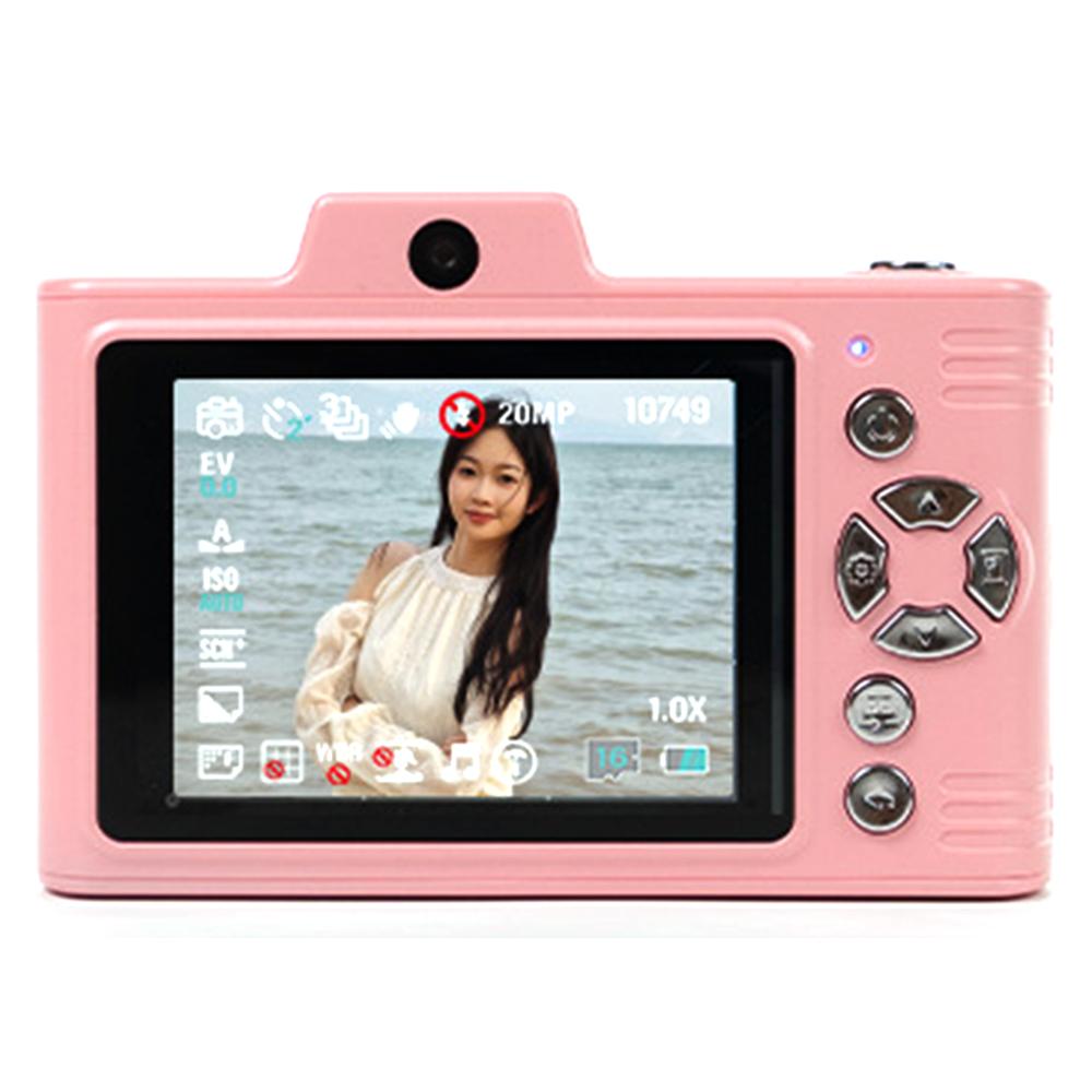 H8S 2.8 Inch IPS Screen Digital Camera HD Dual Lens Video Recording CCD Camera without TF Card Pink
H8S 2.8 Inch IPS Screen Digital Camera HD Dual Lens Video Recording CCD Camera without TF Card Pink