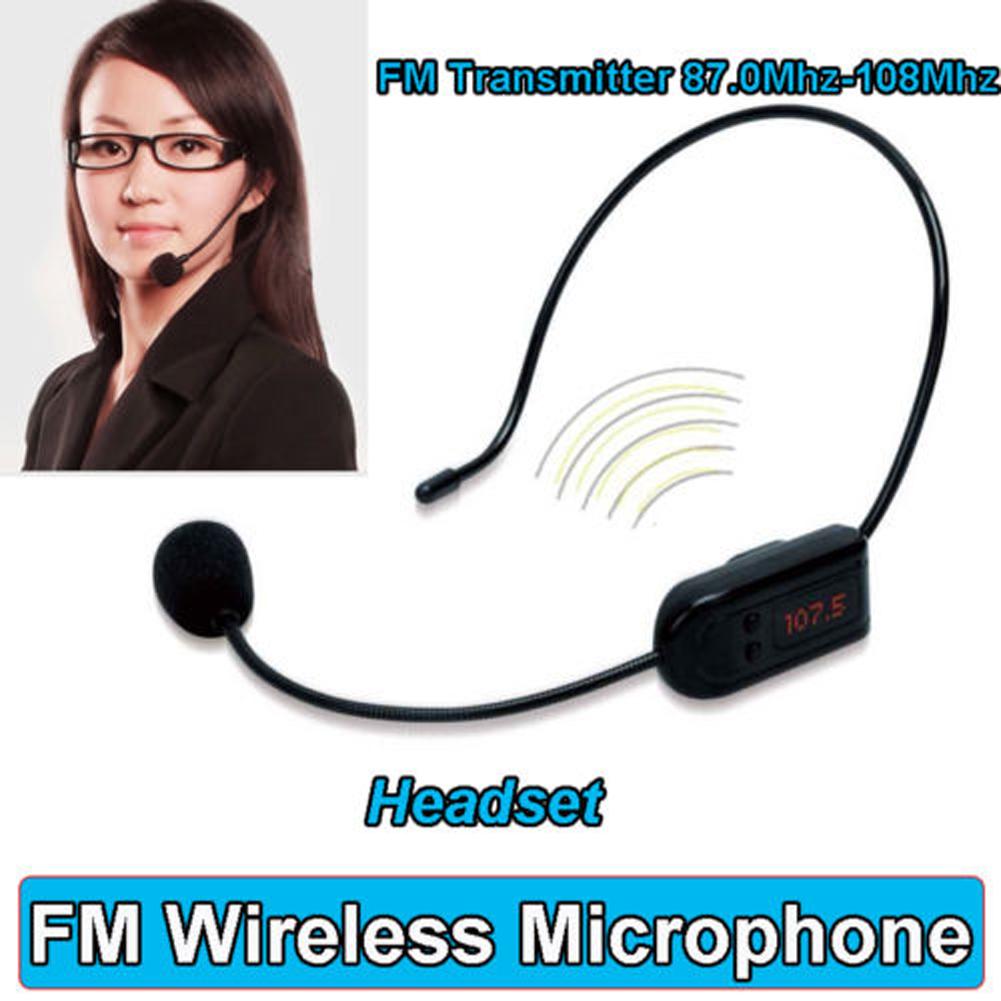 FM Wireless Microphone Headset Megaphone Radio Mic Portable For Loudspeaker/ Teaching/Tour Guide/ Sales Promotion/Meetings чорний
FM Wireless Microphone Headset Megaphone Radio Mic Portable For Loudspeaker/ Teaching/Tour Guide/ Sales Promotion/Meetings чорний