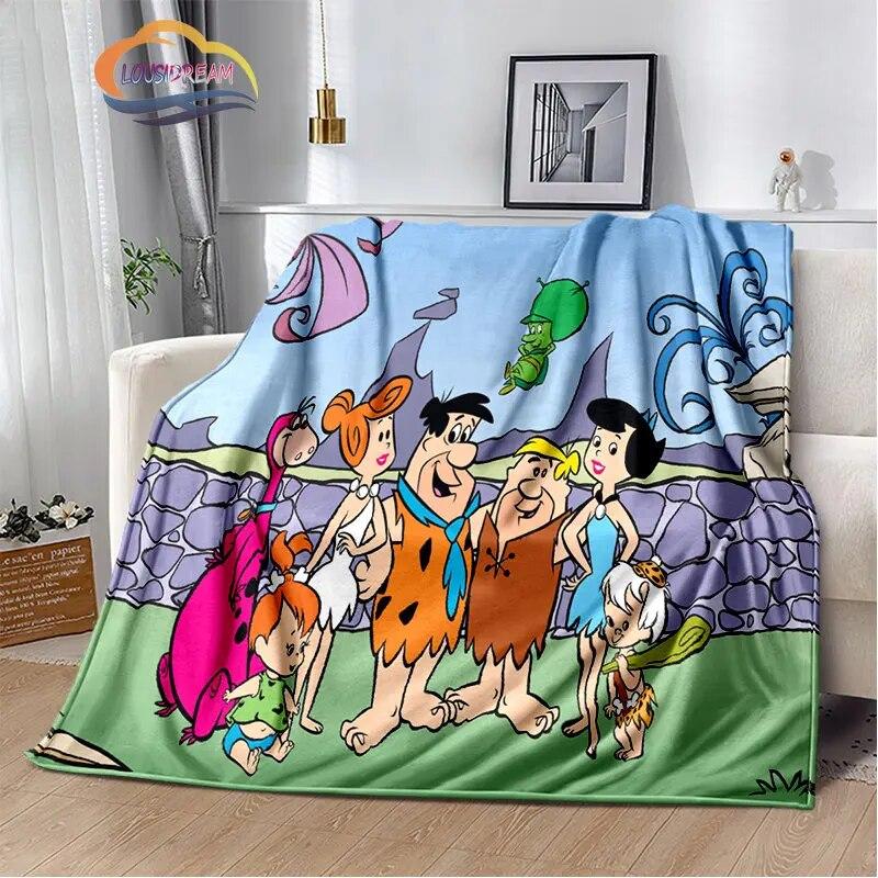 Classic Cartoon Blanket Flintstones Fashion Flannel Fluffy Throw Blanket Gift for Children and Adults Sofa Bed Warm Blankets
Classic Cartoon Blanket Flintstones Fashion Flannel Fluffy Throw Blanket Gift for Children and Adults Sofa Bed Warm Blankets