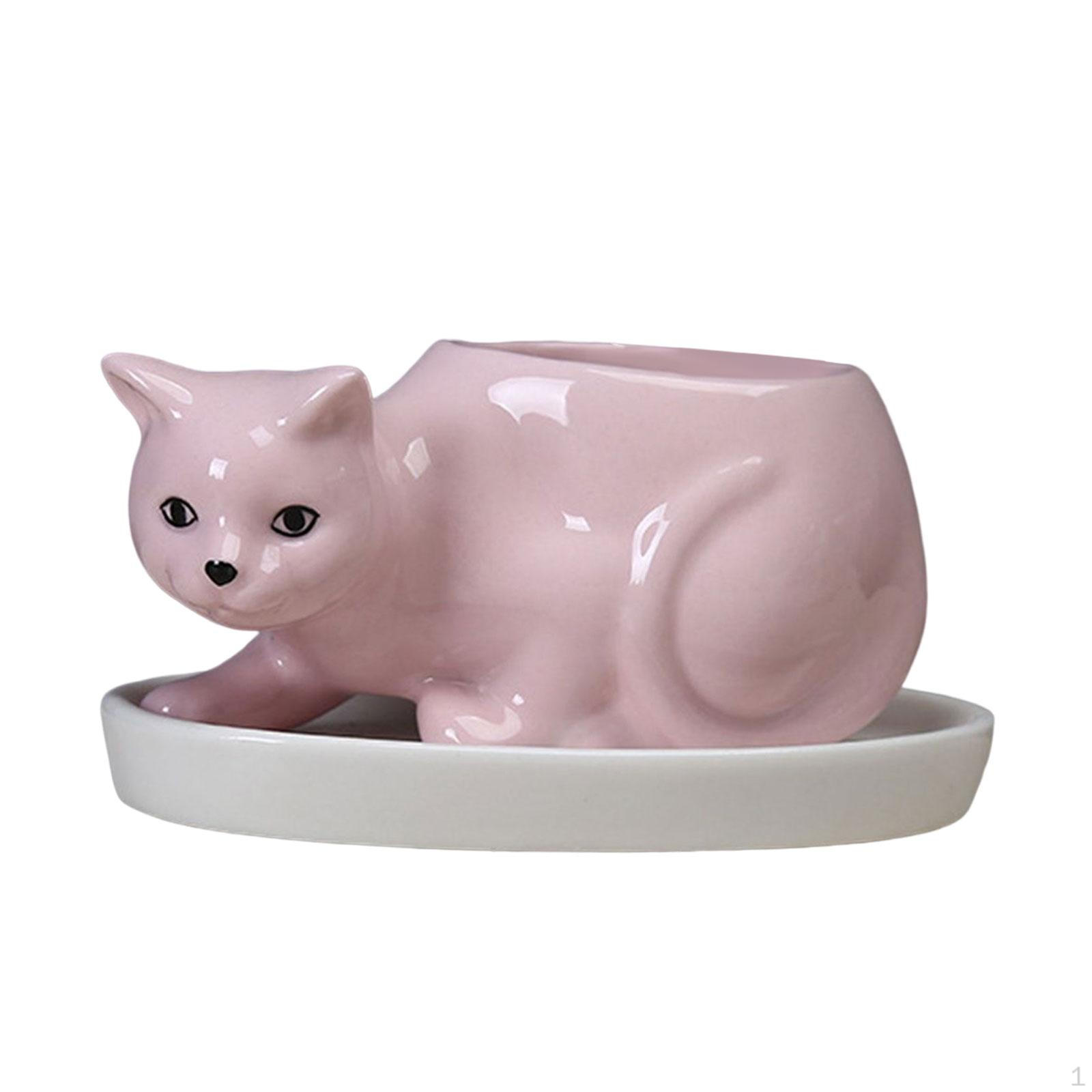 Ceramic Flower Planters Pot with Tray Bonsai Pots Miniature Ornaments Containers for Indoor рожевий
Ceramic Flower Planters Pot with Tray Bonsai Pots Miniature Ornaments Containers for Indoor рожевий
