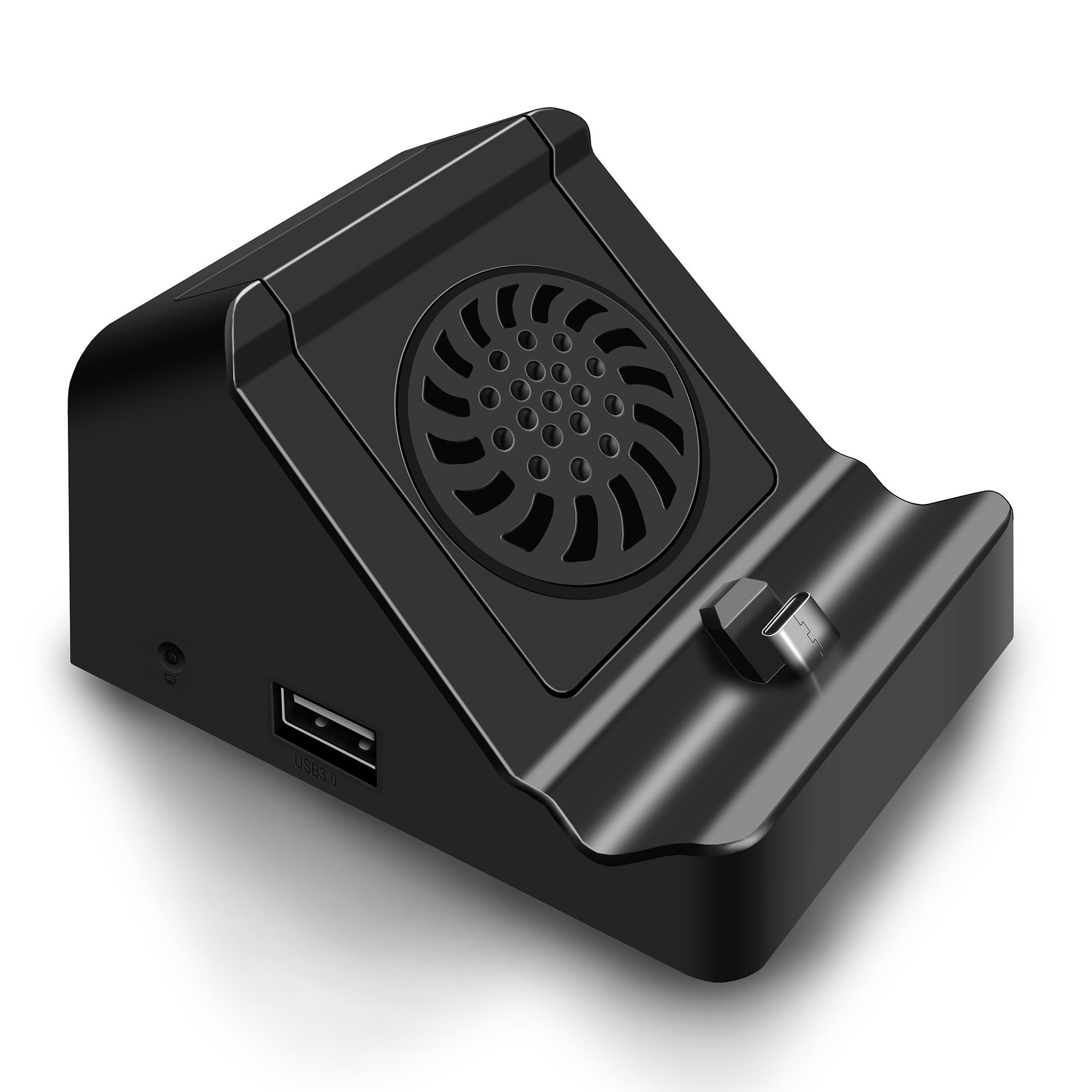 6317 For Nintendo Switch 1x USB 3.0 + 2x USB 2.0 Output Mini HD Video Conversion Dock with Cooling Fan
6317 For Nintendo Switch 1x USB 3.0 + 2x USB 2.0 Output Mini HD Video Conversion Dock with Cooling Fan