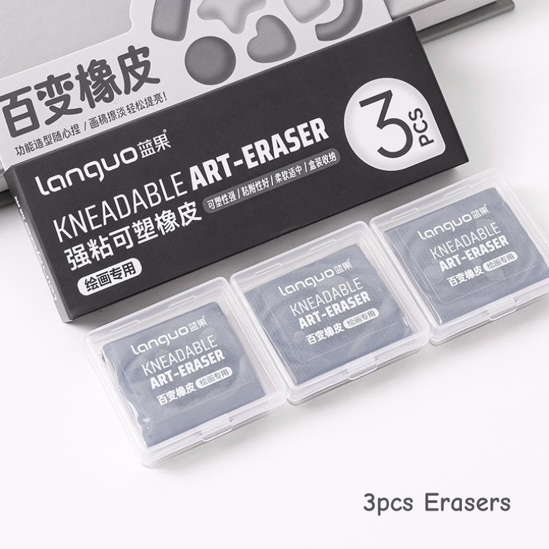 3 шт. Разминаемые ластики Универсальные ластики для карандашей Инструменты для очистки Для рисования Офисные школьные принадлежности
3 шт. Разминаемые ластики Универсальные ластики для карандашей Инструменты для очистки Для рисования Офисные школьные принадлежности