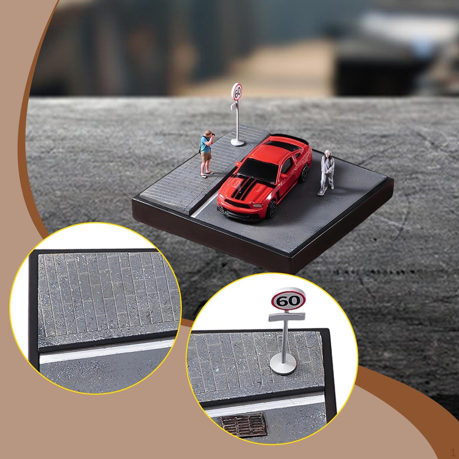 1/64 Model Car Display Base Micro Landscape Ornament Sand Table Highway Corner Scene Diecast
1/64 Model Car Display Base Micro Landscape Ornament Sand Table Highway Corner Scene Diecast