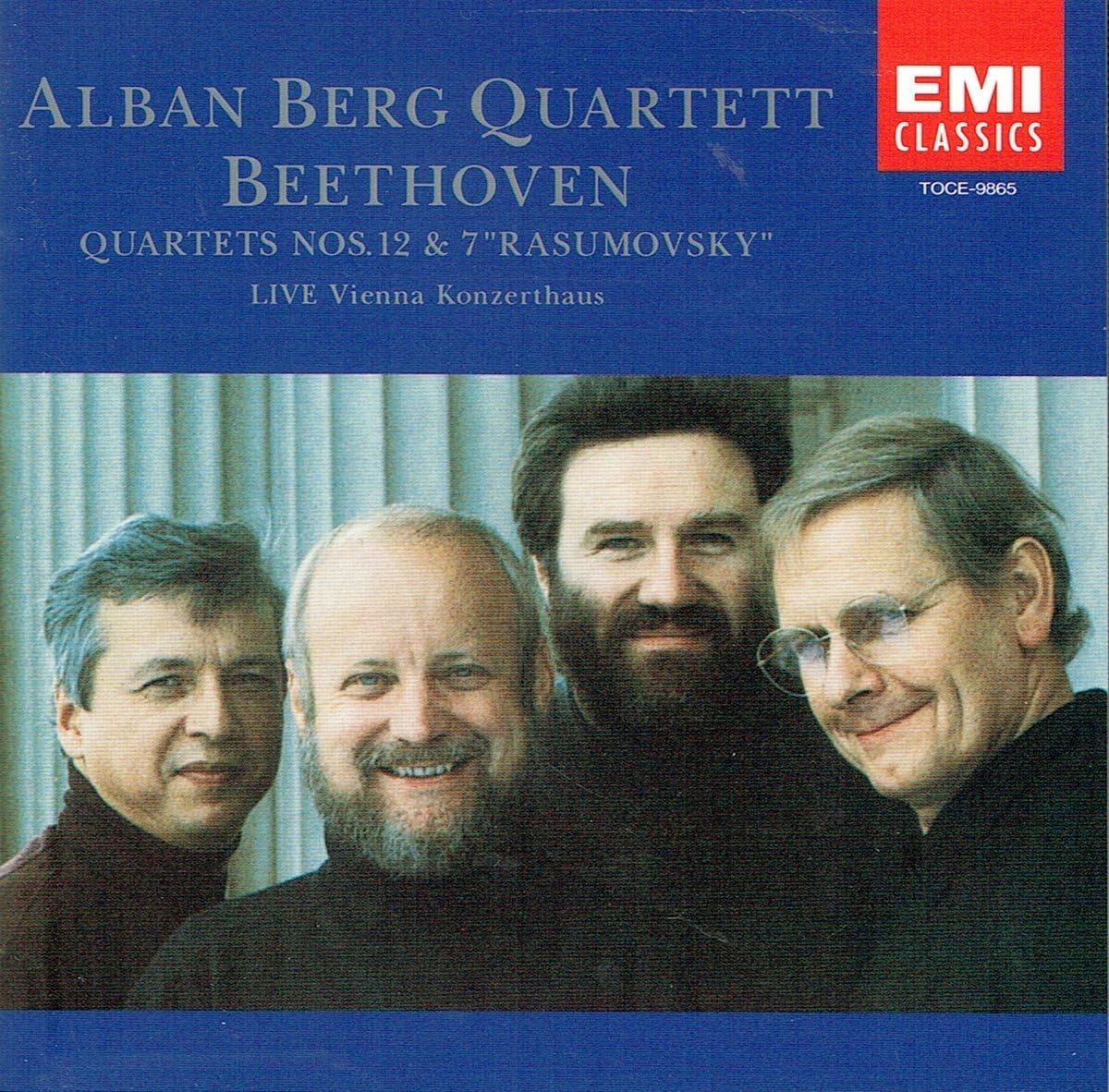 CD ALBAN BERG QUARTET; BEETHOVEN - Beethoven: String Quartet No. 12 / TOCE9865 Japan ObiClassical Used
CD ALBAN BERG QUARTET; BEETHOVEN - Beethoven: String Quartet No. 12 / TOCE9865 Japan ObiClassical Used