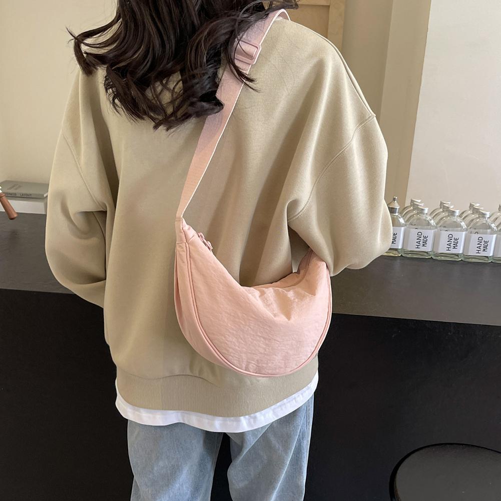 Women Fashion Cloud Shoulder Bag Solid Color Crossbody Crescent Bag Stylish Crossbody Bag Adjustable Strap for Vacation Party рожевий
Women Fashion Cloud Shoulder Bag Solid Color Crossbody Crescent Bag Stylish Crossbody Bag Adjustable Strap for Vacation Party рожевий