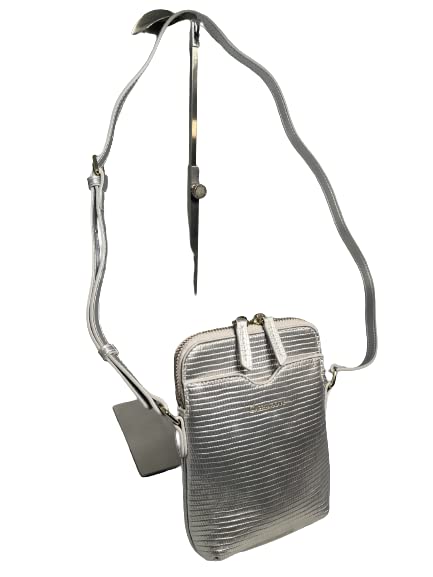 Genuine cow leather lizard embossed smartphone pochette with pouch CP-48PS058 (Silver) срібний
Genuine cow leather lizard embossed smartphone pochette with pouch CP-48PS058 (Silver) срібний