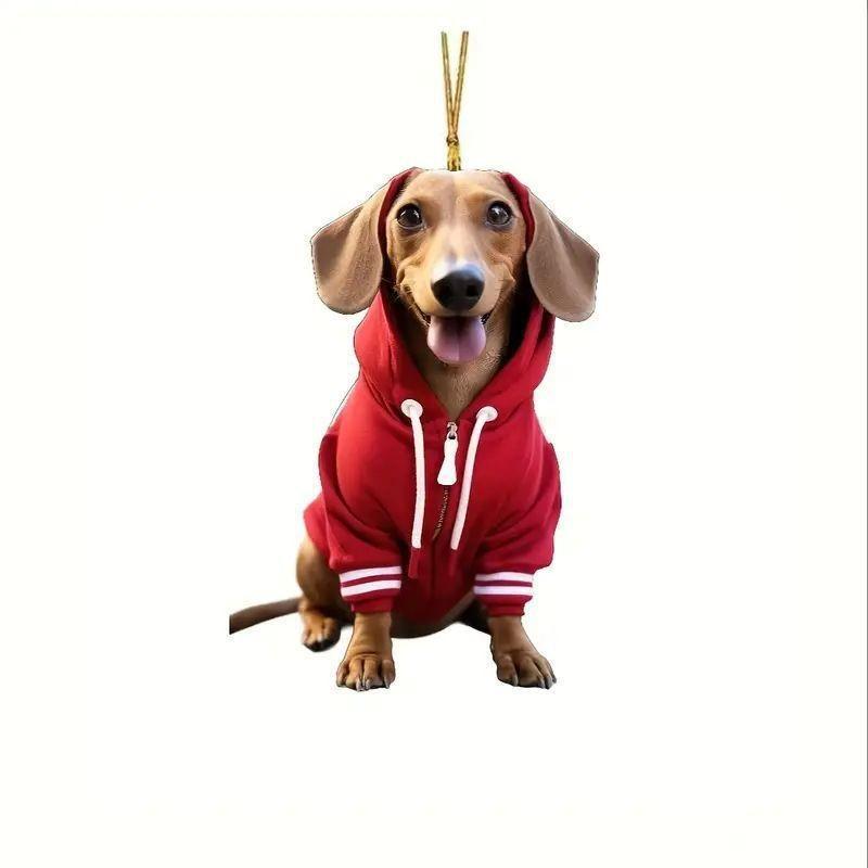 Christmas Stylish Acrylic Dog Keychain Multifunctional Car Home Decoration Accessory 4
Christmas Stylish Acrylic Dog Keychain Multifunctional Car Home Decoration Accessory 4