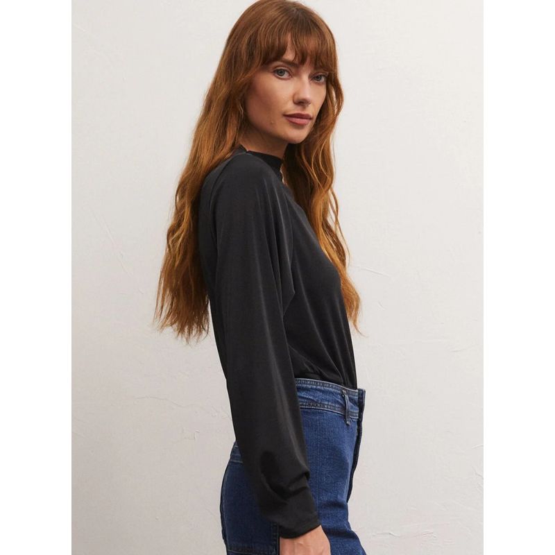 Zsupply American Ins Red Brand Breathable Glossy Elastic Yarn Fabric Enterprise Collar Cut Sense Long sleeve Jersey Top Obsidian Black S
Zsupply American Ins Red Brand Breathable Glossy Elastic Yarn Fabric Enterprise Collar Cut Sense Long sleeve Jersey Top Obsidian Black S