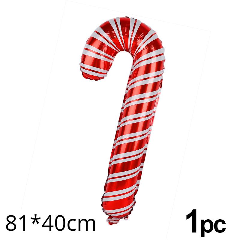 1 шт. 81*40 см Рождественский воздушный шар из алюминиевой фольги, большая трость, надувной воздушный шар, палочка, 2024, Рождественский Новый год, украшение для семейной вечеринки 81*40cm
1 шт. 81*40 см Рождественский воздушный шар из алюминиевой фольги, большая трость, надувной воздушный шар, палочка, 2024, Рождественский Новый год, украшение для семейной вечеринки 81*40cm