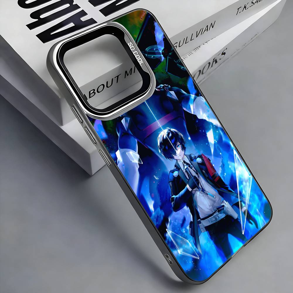 P-Persona 5 Anime Phone Case For iPhone 17, 16,15,14,13,12,11 Plus,Pro Max, Colorful Silver Funda Cover iPhone16se4
P-Persona 5 Anime Phone Case For iPhone 17, 16,15,14,13,12,11 Plus,Pro Max, Colorful Silver Funda Cover iPhone16se4