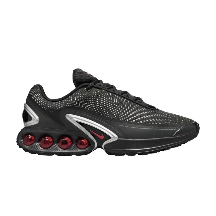 Nike Air Max DN Black Metallic Silver University Red Men Sneakers DV3337-016 40
Nike Air Max DN Black Metallic Silver University Red Men Sneakers DV3337-016 40