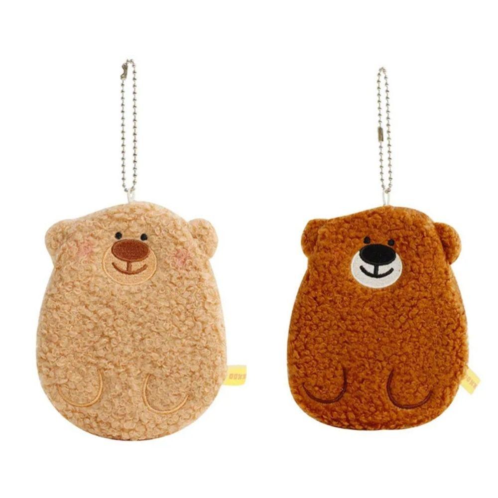 Bear Plush Bear Coin Purse Zipper Cartoon Coin Pouch Creative Cartoon Storage Bag Men 
Bear Plush Bear Coin Purse Zipper Cartoon Coin Pouch Creative Cartoon Storage Bag Men