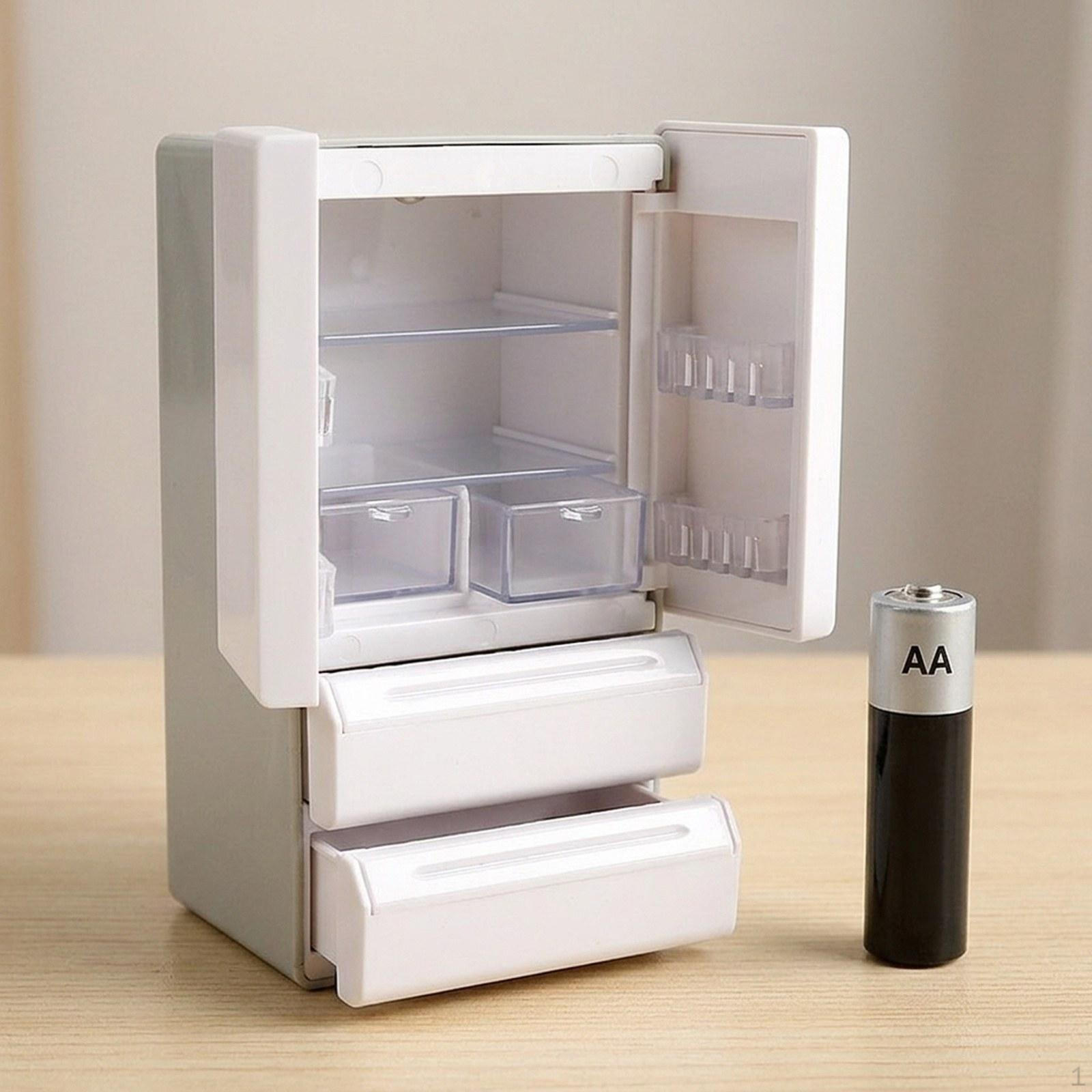 Kitchen Fridge Freezer, Mini Model Scenery Supplies, Simulation Refrigerator for Living Room, Home,
Kitchen Fridge Freezer, Mini Model Scenery Supplies, Simulation Refrigerator for Living Room, Home,
