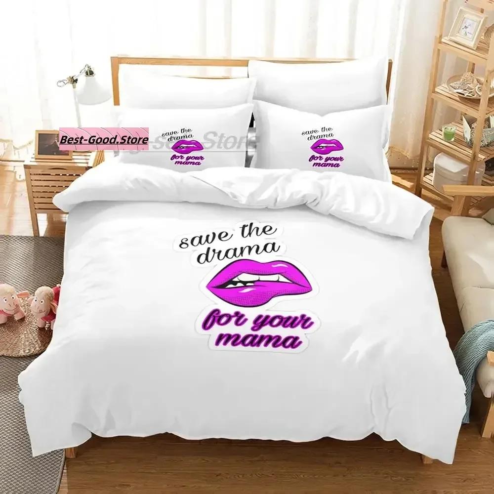 SAVE THE DRAMA FOR YOUR MA Beding Set Single Twin Ful Quen King-Sized Dimensionsd Dimensions Bed Linen Set Aldult Kid Bedrom Duvetcover Sets 3D 100*200cm Single
SAVE THE DRAMA FOR YOUR MA Beding Set Single Twin Ful Quen King-Sized Dimensionsd Dimensions Bed Linen Set Aldult Kid Bedrom Duvetcover Sets 3D 100*200cm Single